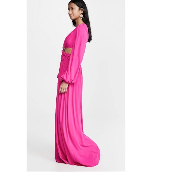 PatBo neon cutout gown - Picture 3 of 8